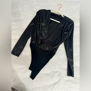 Silky sexy party bodysuit